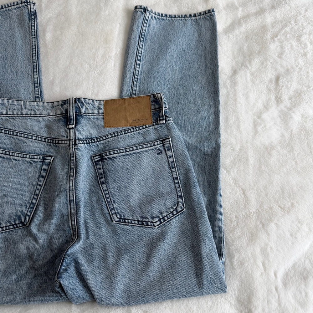 Rag and Bone Alex High-Rise Ankle Straight-Leg Jeans Size 26 - Picture 3 of 13
